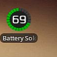 Battery Solo Widget